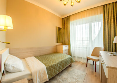 Номер «Стандарт» 1 местный 1 категории в корпусе №2 санатория «им.Горького» в г. Кисловодске - фотография