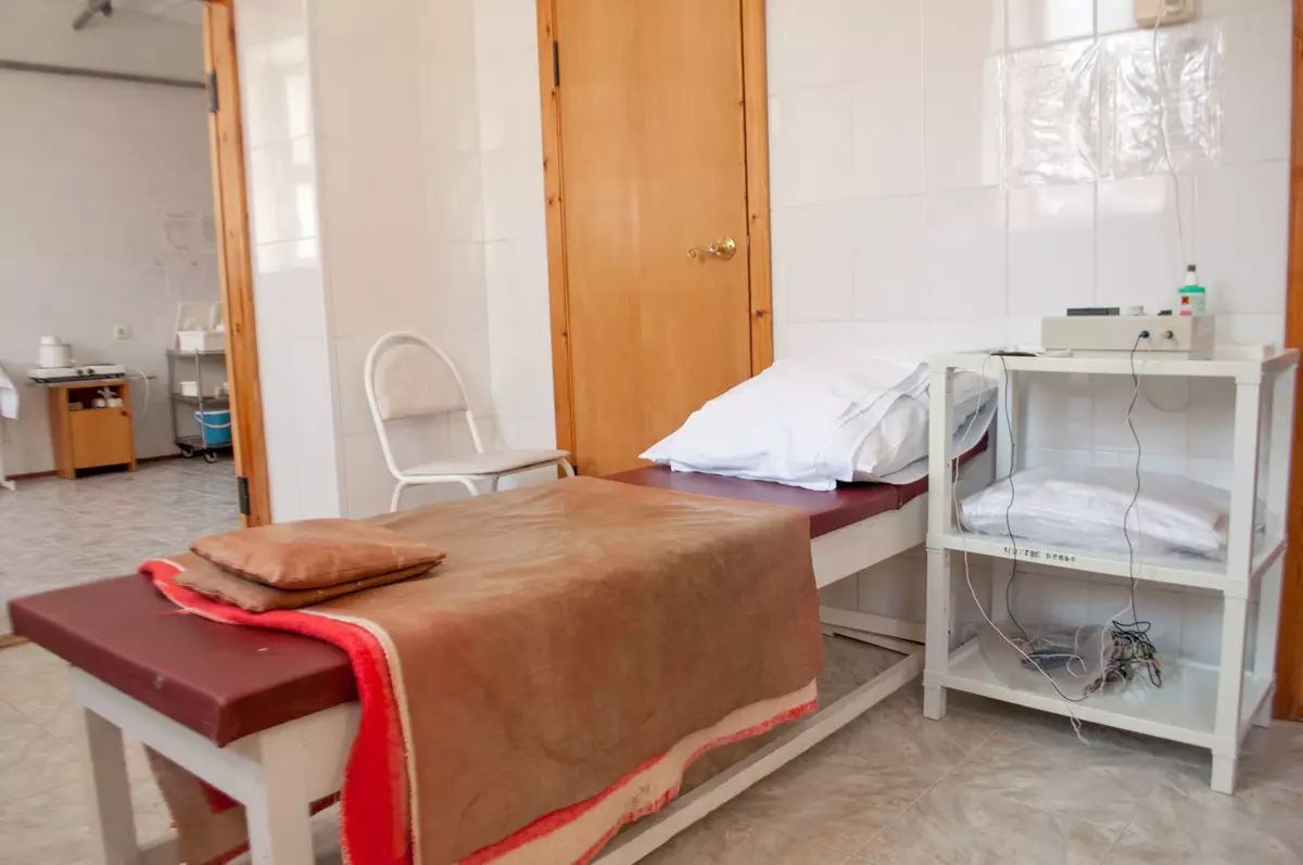 Лечебные процедуры в санатории Горького в г. Кисловодске - фотография